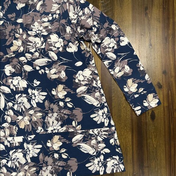 J. Jill Pure Jill Harmony Crew Neck Tunic Blouse - Picture 9 of 10